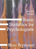 Cover: Basic Statistics for Psychologists - Bloomsbury Academic