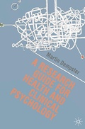 Cover: A Research Guide for Health and Clinical Psychology - Bloomsbury Academic