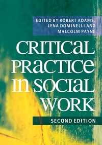 Enlarge image Cover: Critical Practice in Social Work - Bloomsbury Academic
