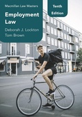 Cover: Employment Law - Hart Publishing