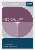 Cover: Medical Law - Hart Publishing