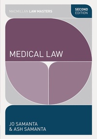 Abbildung von: Medical Law - Hart Publishing