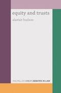Cover: Great Debates in Equity and Trusts - Hart Publishing