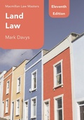 Cover: Land Law - Hart Publishing