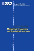 Cover: Metaphor in Economics and Specialised Discourse - Peter Lang Verlag