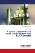 Cover: A Hybrid Diesel PV based Wind Energy System with BLDC Generator - LAP Lambert Academic Publishing