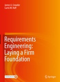 Cover: Requirements Engineering: Laying a Firm Foundation - Springer