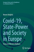 Cover: Covid-19, State-Power and Society in Europe - Springer