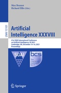 Cover: Artificial Intelligence XXXVIII - Springer