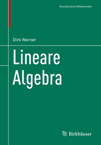 Abbildung von: Lineare Algebra - Birkhäuser