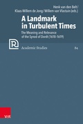 Cover: A Landmark in Turbulent Times - Vandenhoeck & Ruprecht