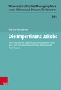 Cover: Die Impertinenz Jakobs - Vandenhoeck & Ruprecht