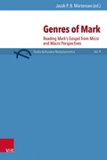 Cover: Genres of Mark - Vandenhoeck & Ruprecht