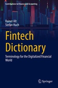 Cover: Fintech Dictionary - Springer Gabler