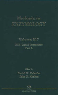 Enlarge image Cover: RNA - Ligand Interactions, Part A: Structural Biology Methods: Volume 317 - Academic Press