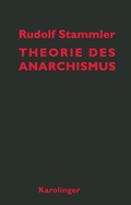 Cover: Theorie des Anarchismus - Karolinger Verlag
