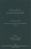 Cover: Energetics of Biological Macromolecules, Part C: Volume 323 - Academic Press