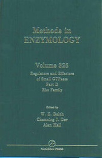 Enlarge image Cover: Regulators and Effectors of Small GTPases, Part D: Rho Family: Volume 325 - Academic Press