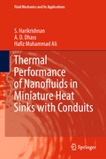 Cover: Thermal Performance of Nanofluids in Miniature Heat Sinks with Conduits - Springer
