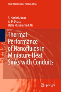 Enlarge image Cover: Thermal Performance of Nanofluids in Miniature Heat Sinks with Conduits - Springer