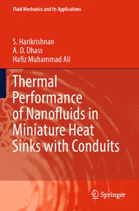 Enlarge image Cover: Thermal Performance of Nanofluids in Miniature Heat Sinks with Conduits - Springer