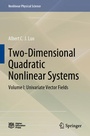 Cover: Two-Dimensional Quadratic Nonlinear Systems - Springer