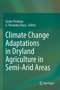 Cover: Climate Change Adaptations in Dryland Agriculture in Semi-Arid Areas - Springer