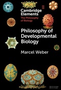 Cover: Philosophy of Developmental Biology - Cambridge University Press