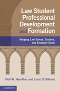 Cover: Law Student Professional Development and Formation - Cambridge University Press