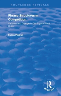 Abbildung von: Phrase Structures in Competition - Routledge