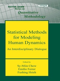 Enlarge image Cover: Statistical Methods for Modeling Human Dynamics - Routledge