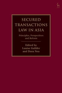 Abbildung von: Secured Transactions Law in Asia - Hart Publishing