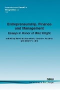 Cover: Entrepreneurship, Finance and Management - now publishers Inc