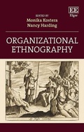 Cover: Organizational Ethnography - Edward Elgar Publishing