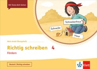 Abbildung von: Richtig Schreiben 4. Fördern - Klett