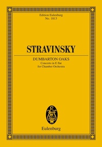 Abbildung von: Concerto in Eb "Dumbarton Oaks" - Schott Music