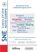 Cover: SNE Special Issue EUROSIM Congress 2019 - TU-MV Media Verlag