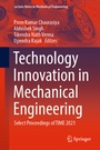 Cover: Technology Innovation in Mechanical Engineering - Springer