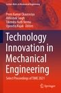 Cover: Technology Innovation in Mechanical Engineering - Springer