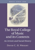 Cover: Royal College of Music and its Contexts - Cambridge University Press