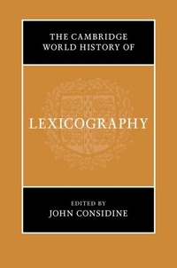 Abbildung von: Cambridge World History of Lexicography - Cambridge University Press