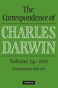 Cover: Correspondence of Charles Darwin: Volume 24, 1876 - Cambridge University Press
