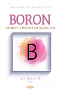 Cover: Boron - Nova Science Publishers Inc