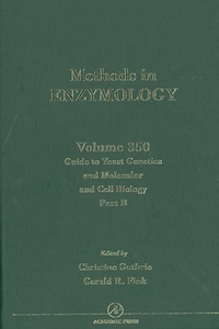 Enlarge image Cover: Guide to Yeast Genetics and Molecular Cell Biology, Part B - Academic Press