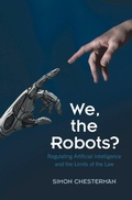 Cover: We, the Robots? - Cambridge University Press