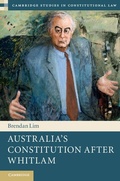 Cover: Australia's Constitution after Whitlam - Cambridge University Press