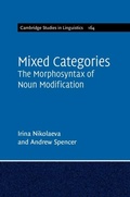 Cover: Mixed Categories - Cambridge University Press