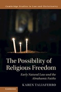 Cover: Possibility of Religious Freedom - Cambridge University Press