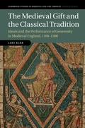 Cover: Medieval Gift and the Classical Tradition - Cambridge University Press