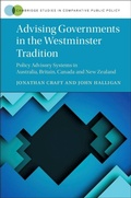 Cover: Advising Governments in the Westminster Tradition - Cambridge University Press